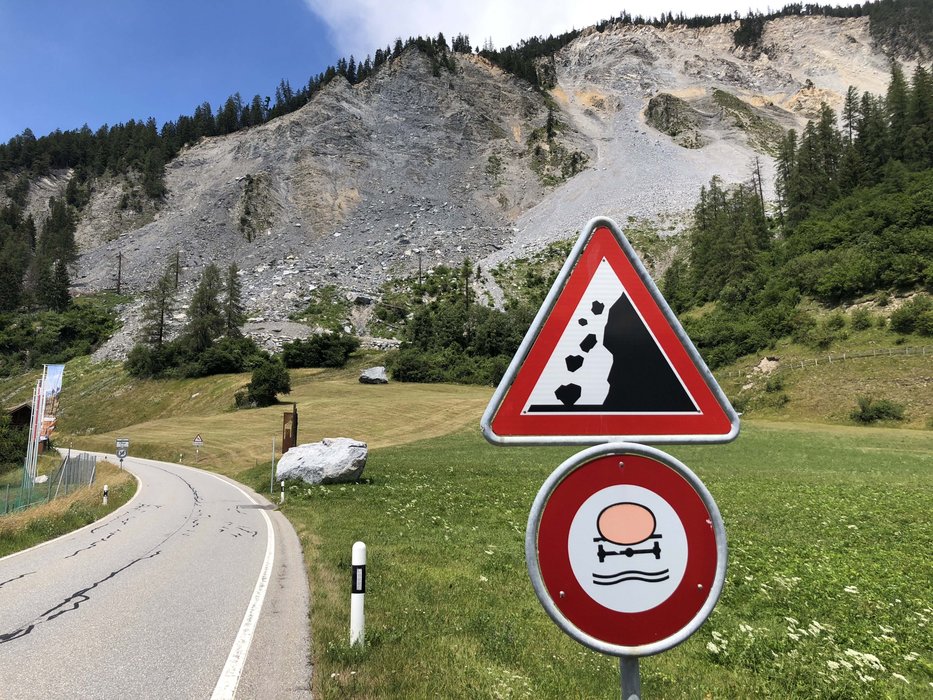 Die Schweizerischen Bundesbahnen erstellen zusammen mit ALTAMETRIS ein 3-D-Modell eines felsigen Abhangs mit einer Genauigkeit im Subzentimeter-Bereich